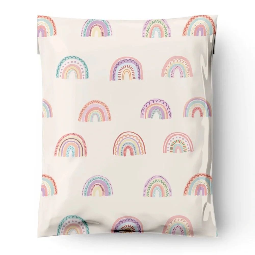 🆑 Rainbows 🌈  Poly Mailers 10x13 Pack of 25 - Picture 7 of 7